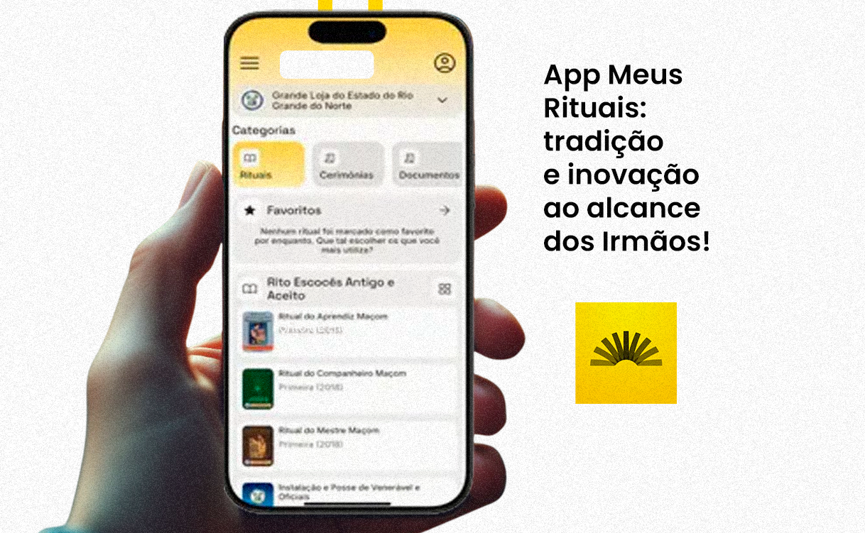 Baixe o Aplicativo Meus Rituais!
